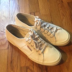 White Superga sneakers